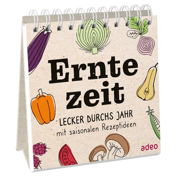 Produktbild des Artikels Erntezeit- Aufstellbuch (Buch - Spiralbindung)