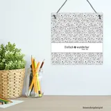 Stimmungsbild zu Deko-Schild „Einfach wunderbar“