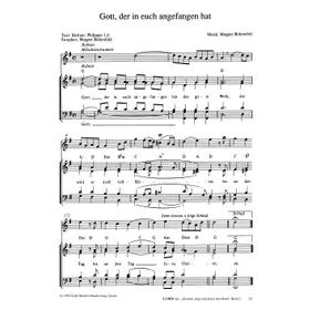 Produktbild des Artikels Gott, der in euch angefangen hat (Noten - Download)