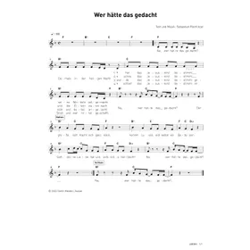 Produktbild des Artikels Wer hätte das gedacht (Noten - Download)
