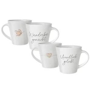 Produktbild des Artikels Tassenset – geliebt & wunderbar ()