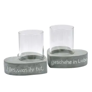 Produktbild des Artikels Windlicht "Herz" ()