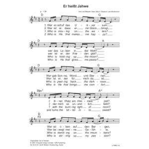 Produktbild des Artikels Er heißt Jahwe (Noten - Download)