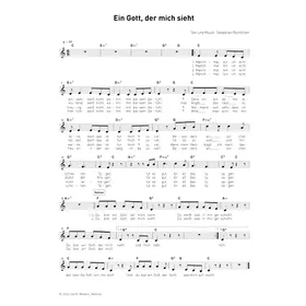 Produktbild des Artikels Ein Gott der mich sieht (Noten - Download)