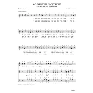Produktbild des Artikels Wenn das Weihnachtslicht unser Herz berührt (Noten - Download)