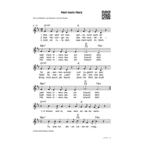 Produktbild des Artikels Heil mein Herz (Noten - Download)