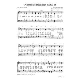 Produktbild des Artikels Nimmst du mich noch einmal an (Noten - Download)