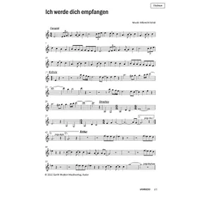 Produktbild des Artikels Ich werde dich empfangen (Violinen) (Noten - Download)