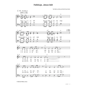 Produktbild des Artikels Halleluja, Jesus lebt (Noten - Download)