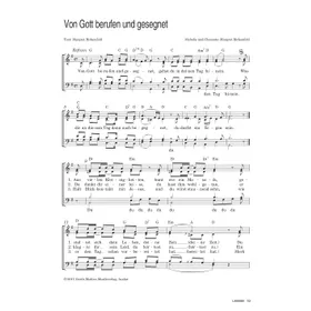 Produktbild des Artikels Von Gott berufen und gesegnet (Noten - Download)