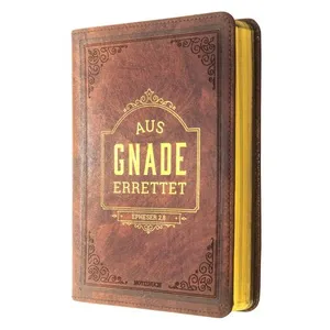 Produktbild des Artikels Aus Gnade errettet (Schreibwaren - Kunstleder)