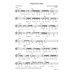 Produktbild des Artikels Sieg durch Liebe (Noten - Download)