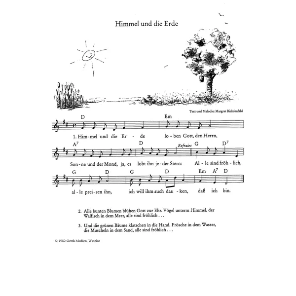 Produktbild des Artikels Himmel und die Erde (Noten - Download)
