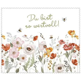 Produktbild des Artikels Mikrofasertuch "Du bist so wertvoll" ()