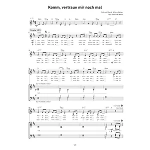 Produktbild des Artikels Komm vertraue mir noch mal (Noten - Download)