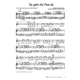 Produktbild des Artikels Da geht die Post ab (Noten - Download)