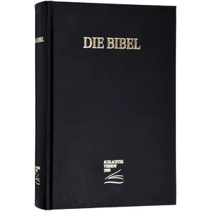 Produktbild des Artikels Schlachter 2000 - Großdruckausgabe, schwarz (Bibel - Gebunden)