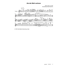Produktbild des Artikels Als die Welt verloren (Streicher) (Noten - Download)