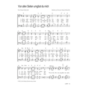 Produktbild des Artikels Von allen Seiten umgibst du mich (Noten - Download)
