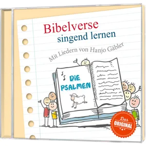 Produktbild des Artikels Bibelverse singend lernen - Die Psalmen (Audio - CD)