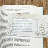Stimmungsbild zu Lesezeichen Lupe Blumen