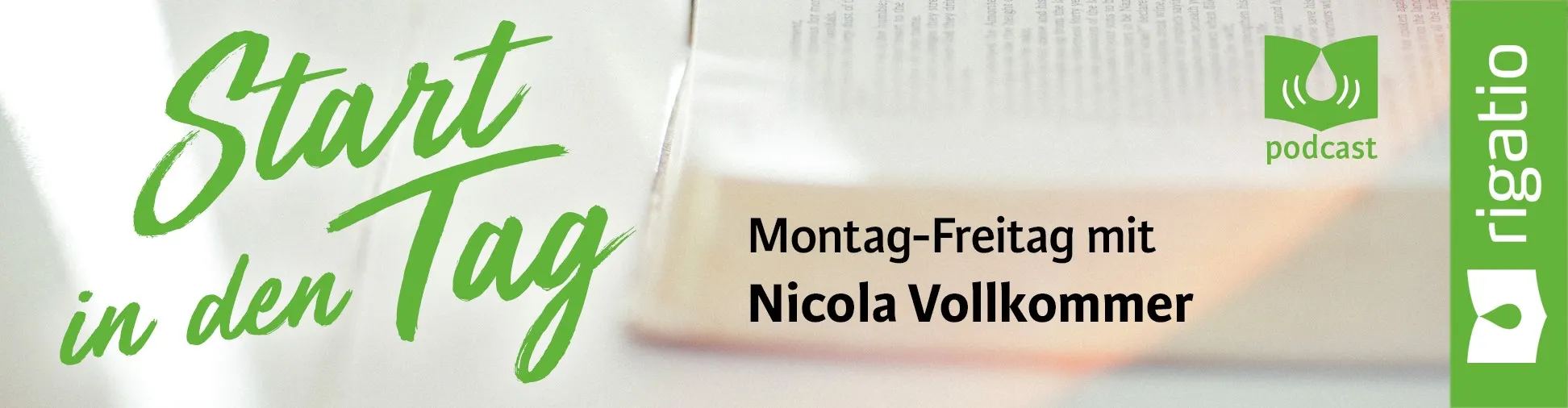 Der Podcast mit Nicola Vollkommer