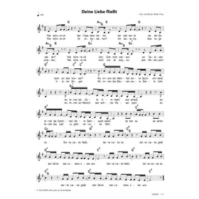 Produktbild des Artikels Deine Liebe fließt (Noten - Download)