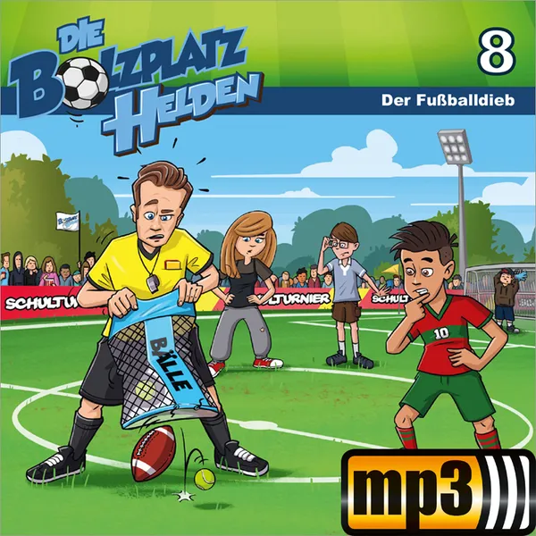 Produktbild des Artikels Der Fußballdieb - Folge 8 (MP3-Hörspiel - Download)