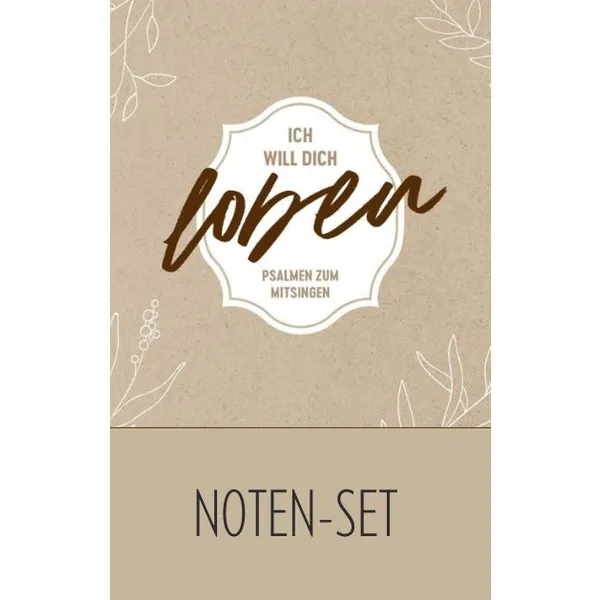 Produktbild des Artikels Ich will dich loben (Noten-Set) (Noten - Download)