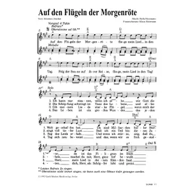 Produktbild des Artikels Auf den Flügeln der Morgenröte (Noten - Download)