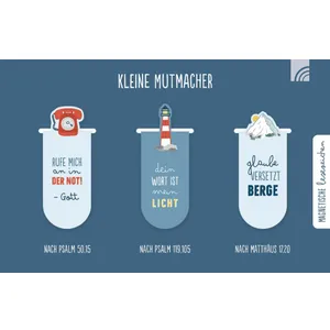 Produktbild des Artikels Lesezeichen "Kleine Mutmacher" (3er-Set) (Schreibwaren)