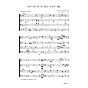 Produktbild des Artikels Go Tell It On The Mountain (Noten - Download)