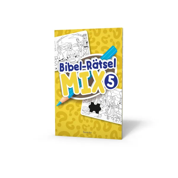 Produktbild des Artikels Bibel-Rätsel-Mix 5 (Buch - Geheftet)