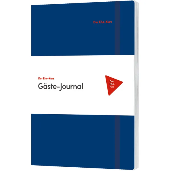Produktbild des Artikels Der Ehe-Kurs - Gäste-Journal (Buch - Gebunden (Flexcover))