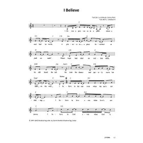 Produktbild des Artikels I Believe (Noten - Download)
