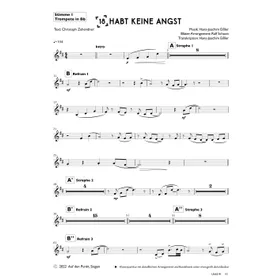 Produktbild des Artikels Habt keine Angst (1. Trompete in Bb) (Noten - Download)