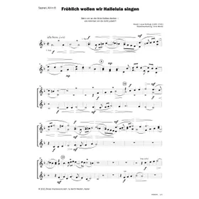 Produktbild des Artikels Fröhlich wollen wir Halleluia singen (Noten - Download)
