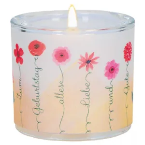 Produktbild des Artikels Windlicht LichtMomente "Zum Geburtstag" ()