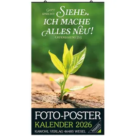 Produktbild des Artikels Foto-Poster-Kalender 2026 (Kalender)