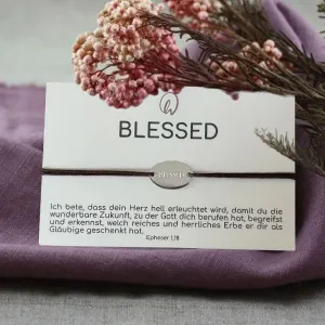 Produktbild des Artikels Armband "Blessed" silber ()