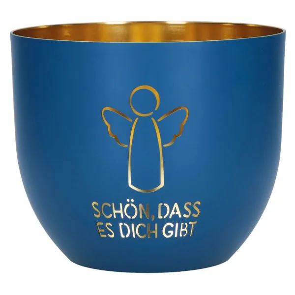 Produktbild des Artikels Windlicht LichterZeit "Schön, dass es dich gibt" ()