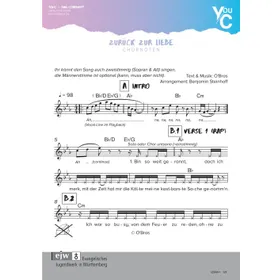 Produktbild des Artikels Zurück zur Liebe (Noten - Download)