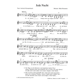 Produktbild des Artikels Jede Nacht (Noten - Download)
