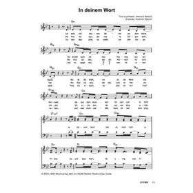 Produktbild des Artikels In deinem Wort (Noten - Download)