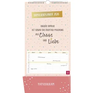 Produktbild des Artikels Unsere Familie 2026 - Familienplaner (Kalender - Spiralbindung)
