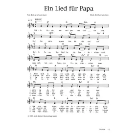 Produktbild des Artikels Ein Lied für Papa (Noten - Download)