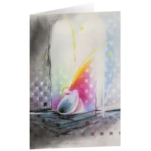 Produktbild des Artikels Kunstkarten "Tröstender Engel" 5 Stk. (Schreibwaren)