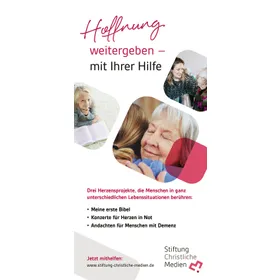 Produktbild des Artikels Flyer "Stiftung christliche Medien" (Werbemittel)