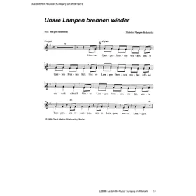Produktbild des Artikels Unsre Lampen brennen wieder (Noten - Download)