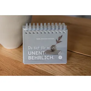 Produktbild des Artikels Du bist für mich unentbehrlich - Aufstellbuch (Buch - Spiralbindung)